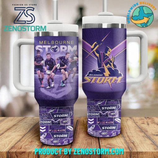 Melbourne Storm NRL Team 40 oz Stanley Tumbler