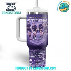 Melbourne Storm NRL Team 40 oz Stanley Tumbler