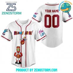 Miami Heat NBA Team Limited Edition Customized Baseball Jersey