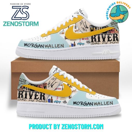 Morgan Wallen River Take My Mind Nike Air Force 1