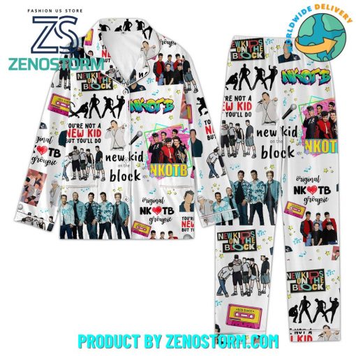 New Kids On The Block Band New Kid Pajamas Set