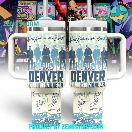 New Kids On The Block Denver Colorado Stanley Tumbler