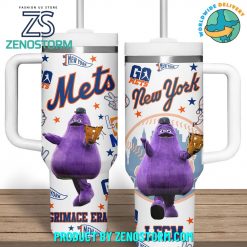 New York Mets MLB Grimace Era White Stanley Tumbler