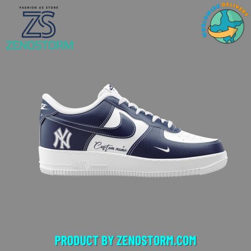 New York Yankees MLB Custom Name Air Force 1