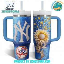 New York Yankees MLB Flower Special Stanley Tumbler