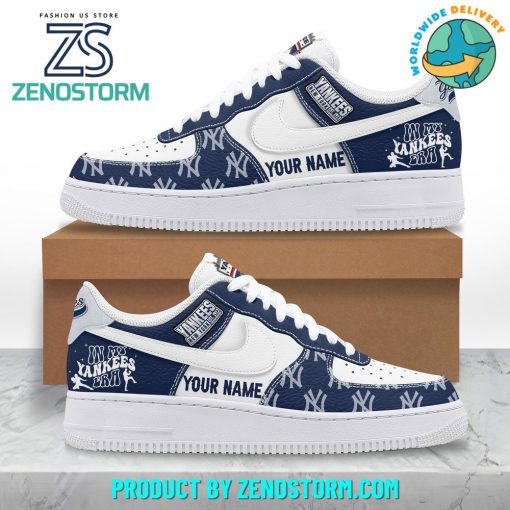 New York Yankees MLB In My Era Customized Nike Air Force 1