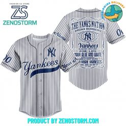 New York Yankees MLB The Yanks Nation Customized Baseball Jersey