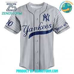 New York Yankees MLB The Yanks Nation Customized Baseball Jersey