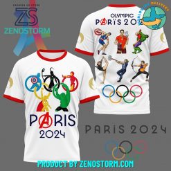 Olympic Paris 2024 New White Shirt