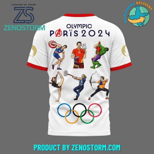 Olympic Paris 2024 New White Shirt