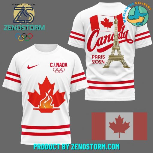 Olympic Paris 2024 Team Canada Special Nike Shirt