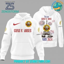 Olympic Paris 2024 Team Gun N Rose Nike Hoodie Zip Hoodie Sweatshirt