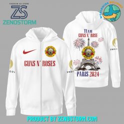 Olympic Paris 2024 Team Gun N Rose Nike Hoodie Zip Hoodie Sweatshirt