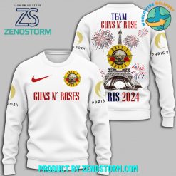 Olympic Paris 2024 Team Gun N Rose Nike Hoodie Zip Hoodie Sweatshirt