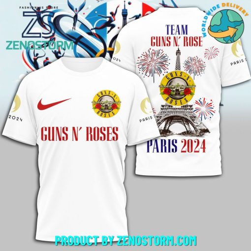 Olympic Paris 2024 Team Gun N’ Rose Nike Shirt