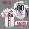 Olympic Paris 2024 Team Basketball USA Customized Baseball Jersey