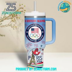 Olympic Paris 2024 Team USA Games Custom Name Stanley Tumbler