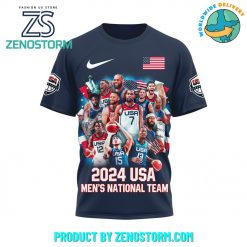 Olympic Paris 2024 Team USA Men Basketball Shirt