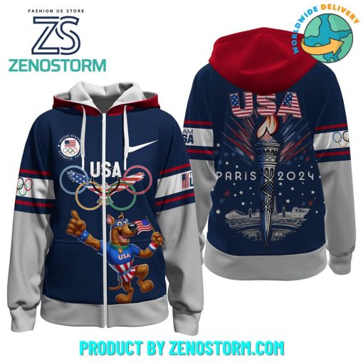 Olympic Paris 2024 Team USA Special Nike Hoodie, Zip Hoodie