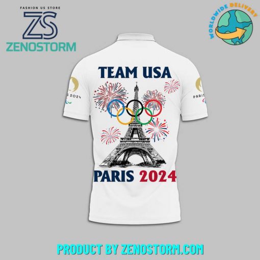 Olympic Paris 2024 Team USA Special Nike Polo Shirt