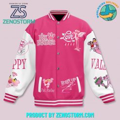 Pink Panther You Are Irresistible Pink Baseball Jacket