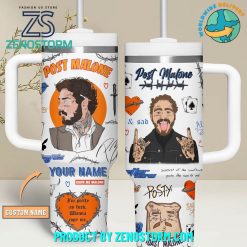 Post Malone Stay Away Custom Name Stanley Tumbler