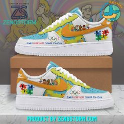 Scooby-Doo Olympic Paris 2024 Team USA Nike Air Force 1