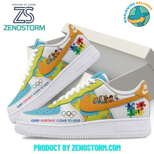 Scooby-Doo Olympic Paris 2024 Team USA Nike Air Force 1