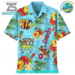 ScoobyDoo Summer Time Floral Hawaiian Shirt