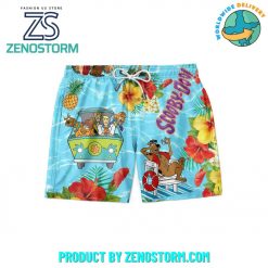 ScoobyDoo Summer Time Floral Hawaiian Shirt