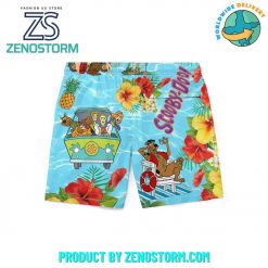 ScoobyDoo Summer Time Floral Hawaiian Shirt