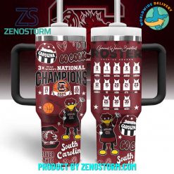 South Carolina Gamecocks 3x NCAA Women Champions Stanley Tumbler