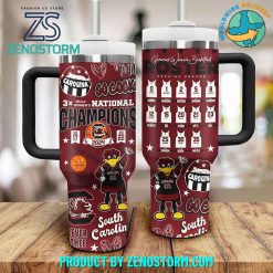 South Carolina Gamecocks 3x NCAA Women Champions Stanley Tumbler