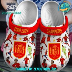 Spain UEFA Euro 2024 Champions Crocs