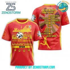 Spain UEFA Euro 2024 Champions Men’s National Team Shirt