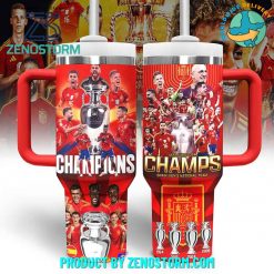 Spain UEFA Euro 2024 Champions Mens National Team Stanley Tumbler