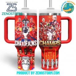 Spain UEFA Euro 2024 Champions Mens National Team Stanley Tumbler