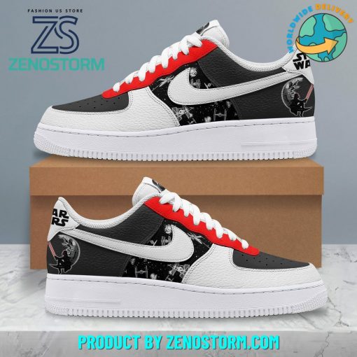 Star Wars Movies Black White Special Nike Air Force 1