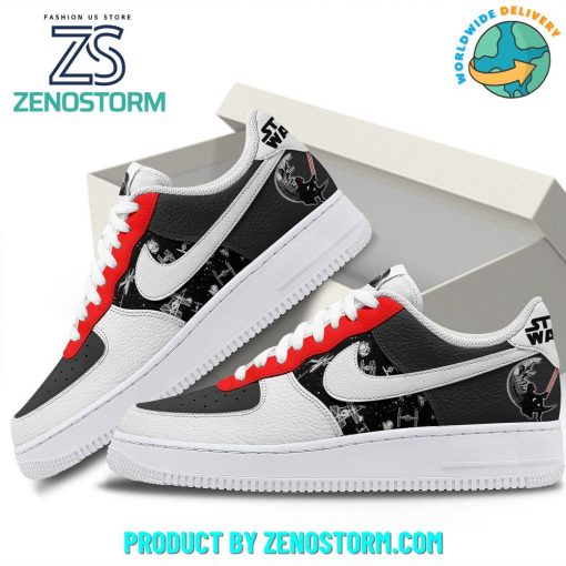 Star Wars Movies Black White Special Nike Air Force 1