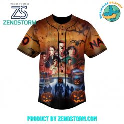 Stranger Things Never Go Alone Customized Baseball Jersey