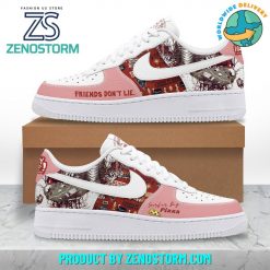 Stranger Things TV Series Friend Dont Lie Nike Air Force 1