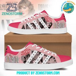 Taylor Swift In My Swiftie Era Pink Stan Smith Shoes