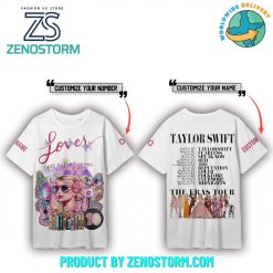 Taylor Swift The Eras Tour Lover Custom Name Shirt