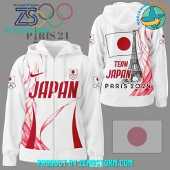 Team Japan Olympic Paris 2024 Nike Zip Hoodie