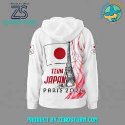 Team Japan Olympic Paris 2024 Nike Zip Hoodie