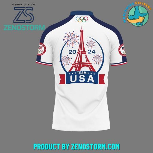 Team USA 2024 Olympic Paris New Nike Polo Shirt