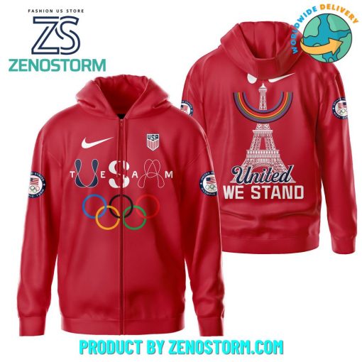 Team USA Olympic Paris 2024 United We Stand Hoodie, Zip Hoodie, Sweatshirt