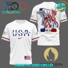 Olympic Paris 2024 Team USA Men Basketball Shirt