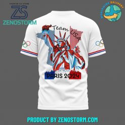 Team USA Olympic Paris 2024 White Shirt