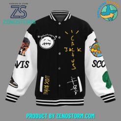 Travis Scott They Slept On Me 10 Times Baseball Jacket